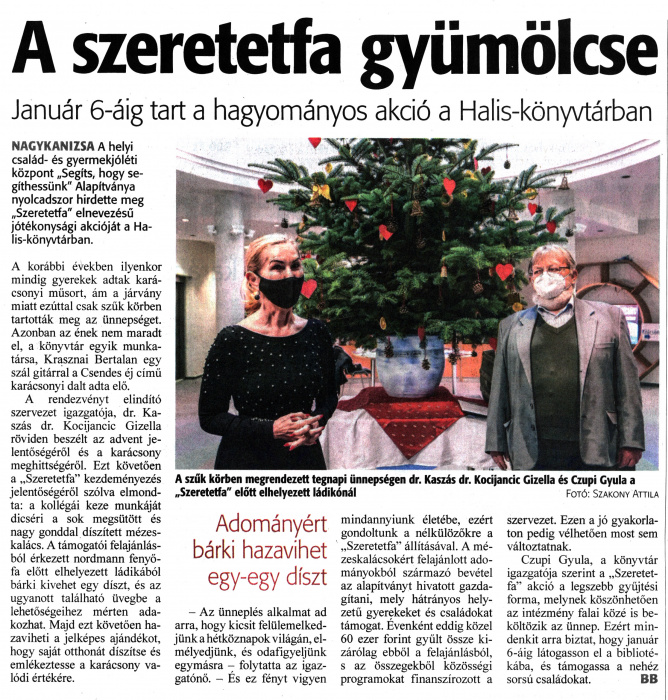 Zalai Hírlap 2021 12 02 279sz 02old - A szeretetfa gyümölcse.jpg Zalai Hírlap 2021 12 02 279sz 02old - A szeretetfa gyümölcse.jpg